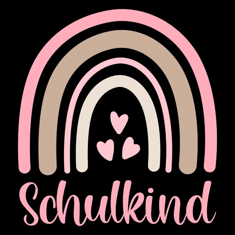 Schulkind Regenbogen Schulanfang Einschulung 2026