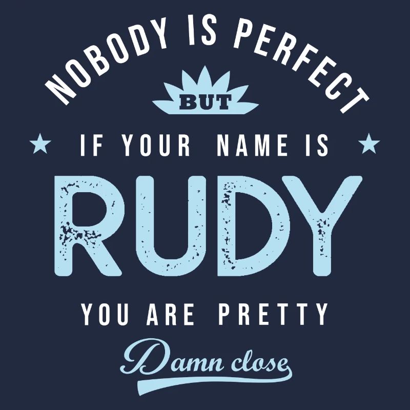 Rudy Gift Personalized Name Rudy