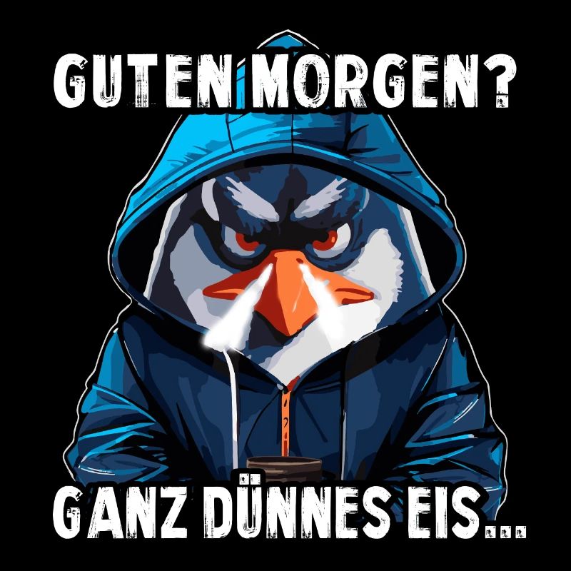 Guten Morgen Ganz dünnes Eis