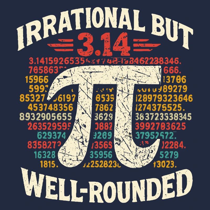 Conception irrationnelle mais complète des mathématiques du Pi Day