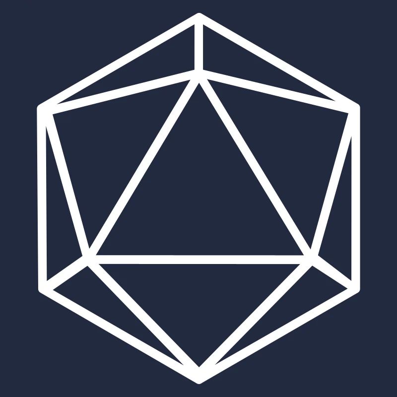 D20 D20 Dice Abstract