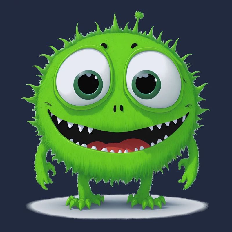 kleines grünes Monster