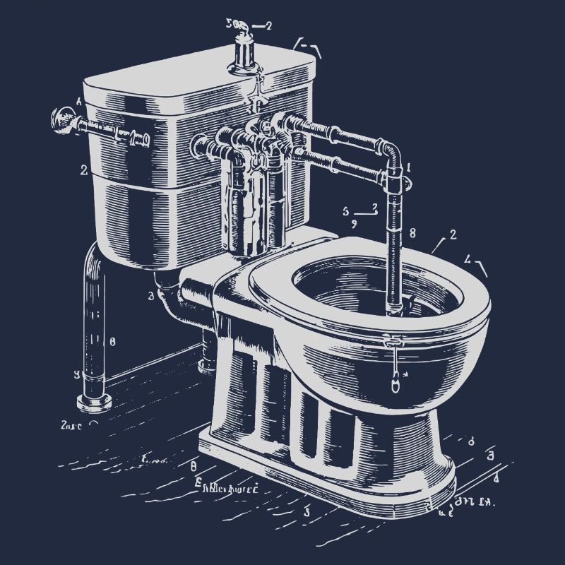 Plan de toilette Steampunk