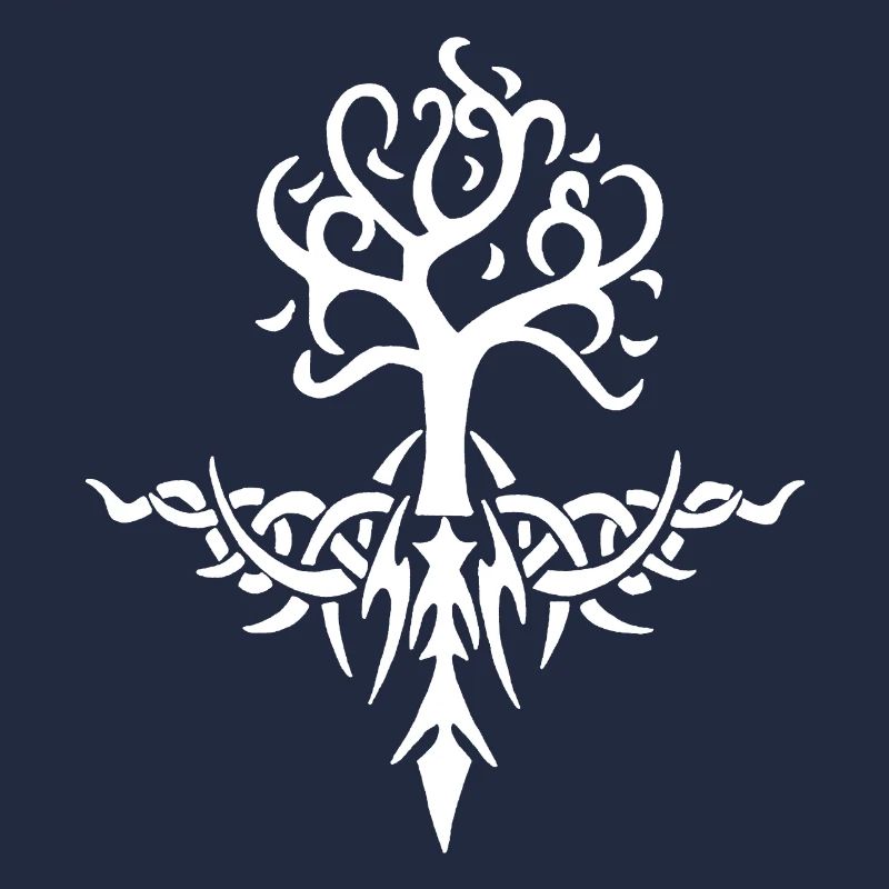 Arbre épineux blanc