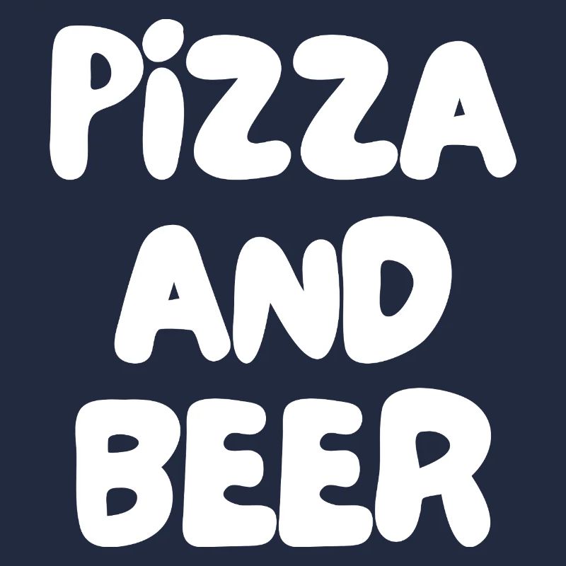 Pizza und Bier