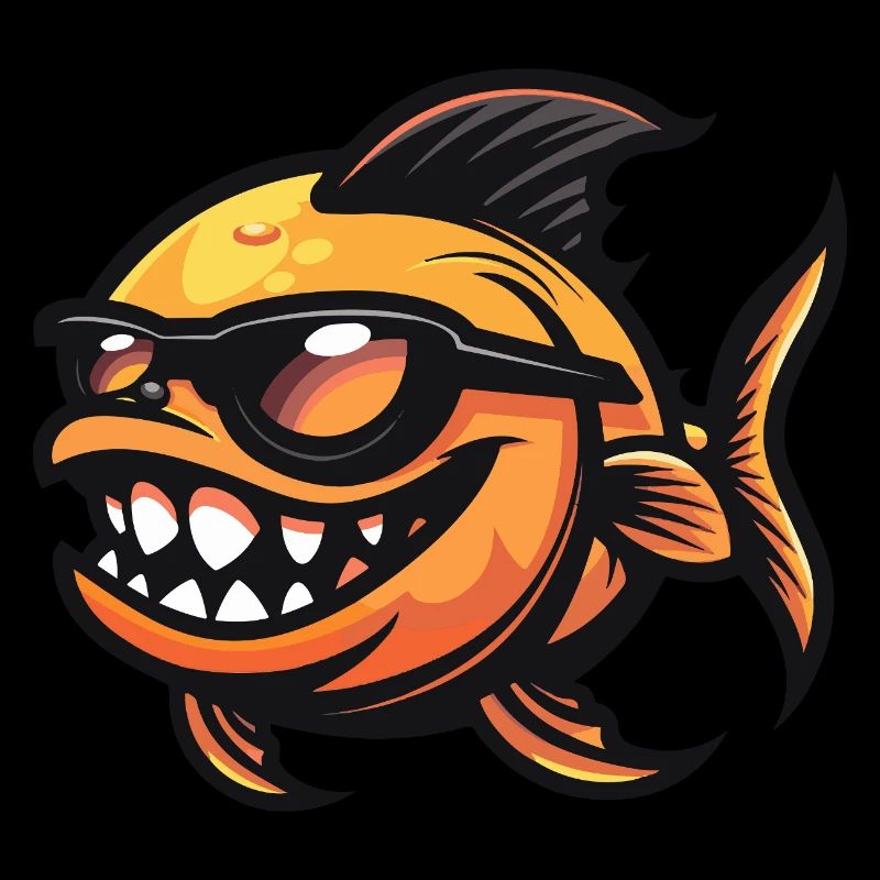 Piranha Fish Cool Animal