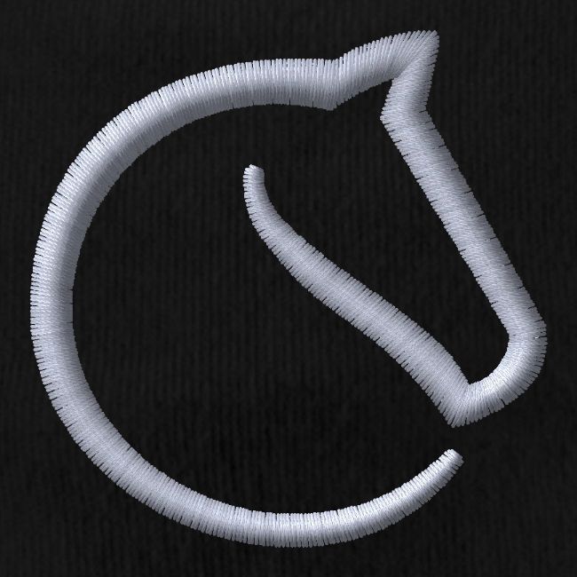 embroidered lichess logo