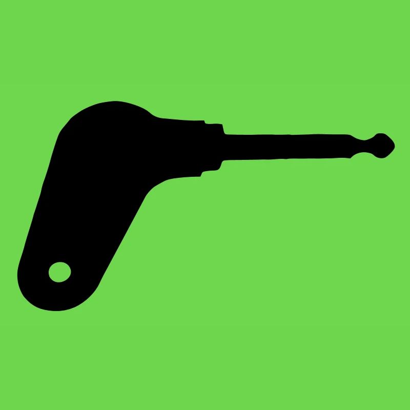 Oldtimer tractor ignition key