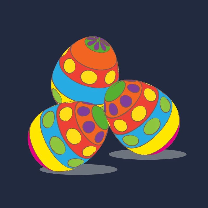 Easter eggs, easter, happy easter, happy eastern