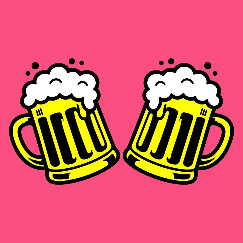 Bier Bierkrug Prost Comic