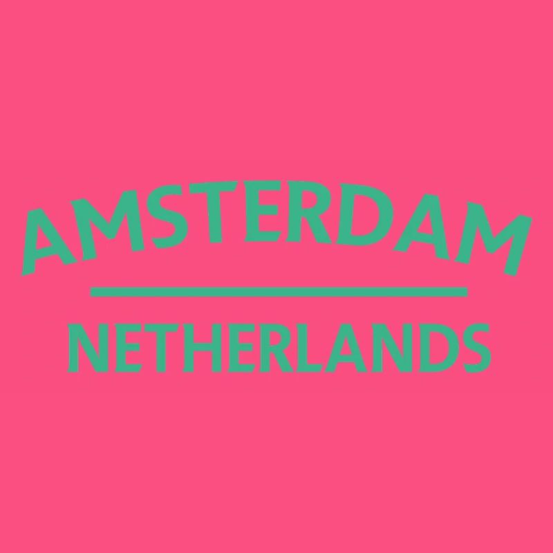 Amsterdam – Netherlands Textdesign