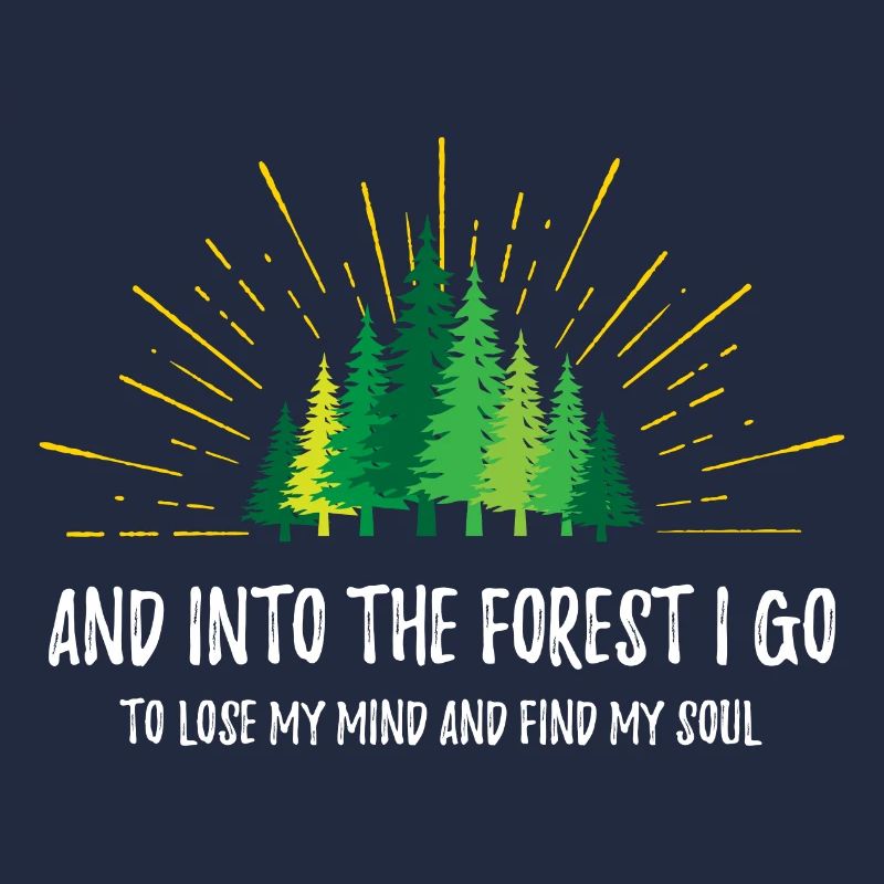 Et je vais dans la forêt