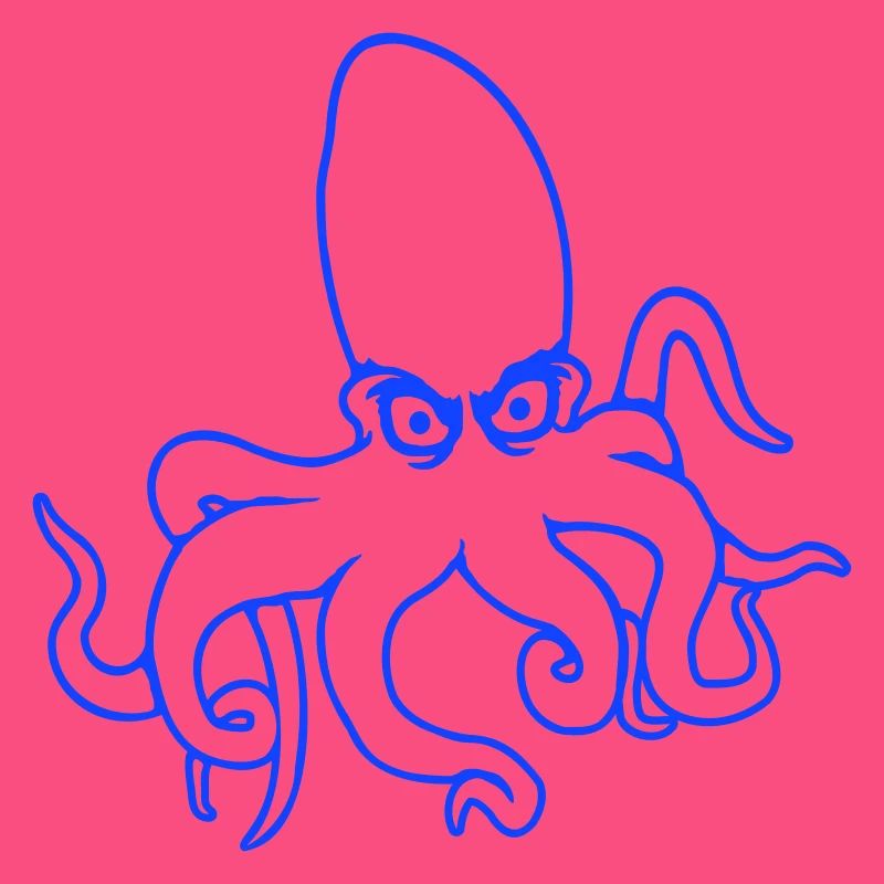 Octopus, octopus, octopus, cephalopod, evil eye