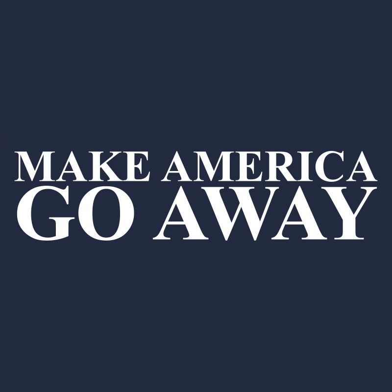 Lass Amerika verschwinden