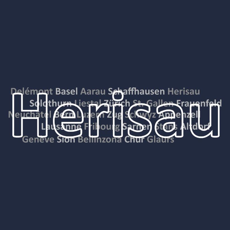 Schweizer Städte Herisau