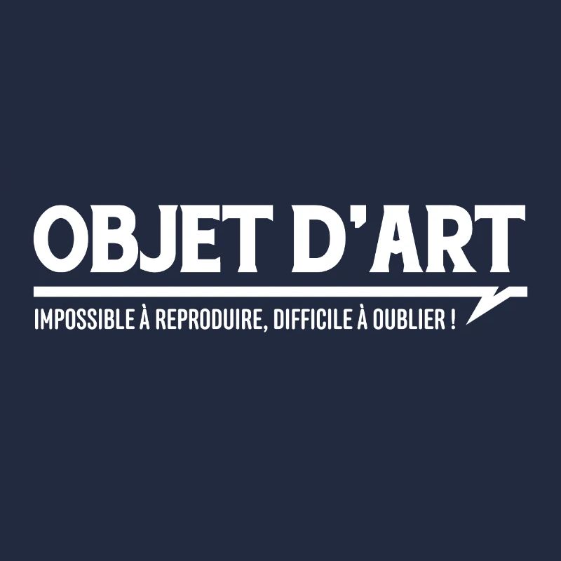 OBJET D'ART - impossible à reproduire