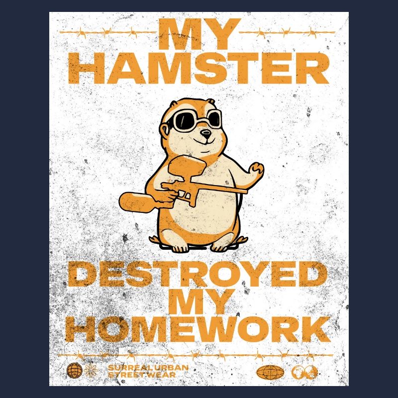 Mon hamster de paintball a détruit mes devoirs