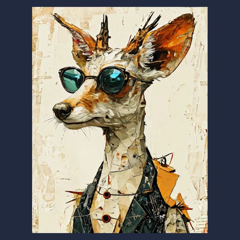 Fox in a suit