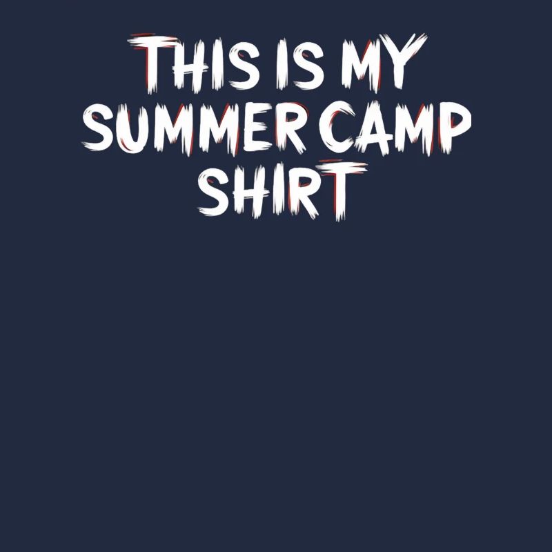 C’est ma chemise de camp d’été - parfaite pour le camp