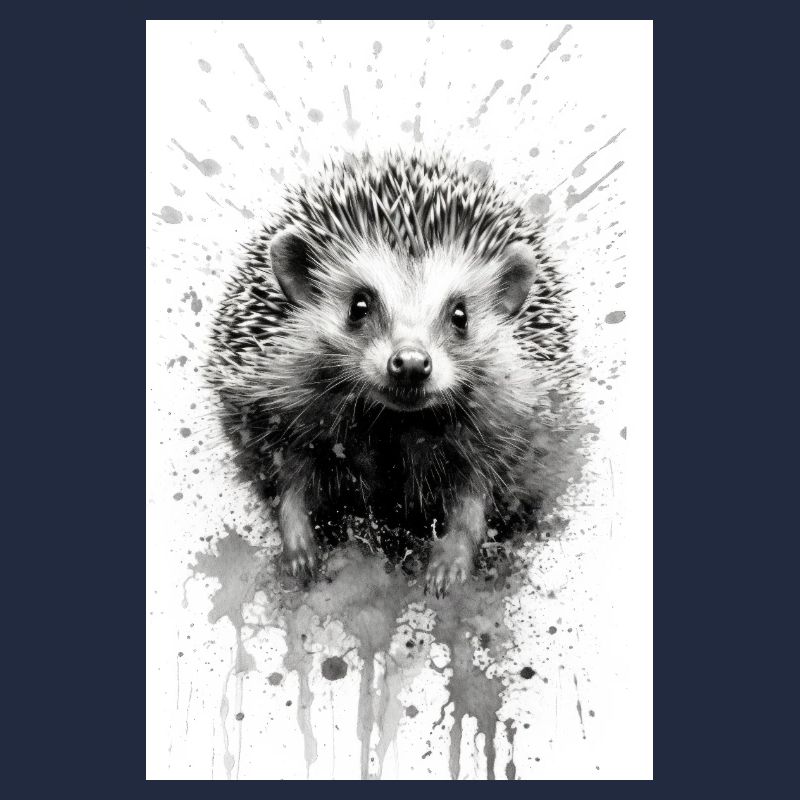 Hérisson Spiky Animal Hérisson éclabousse