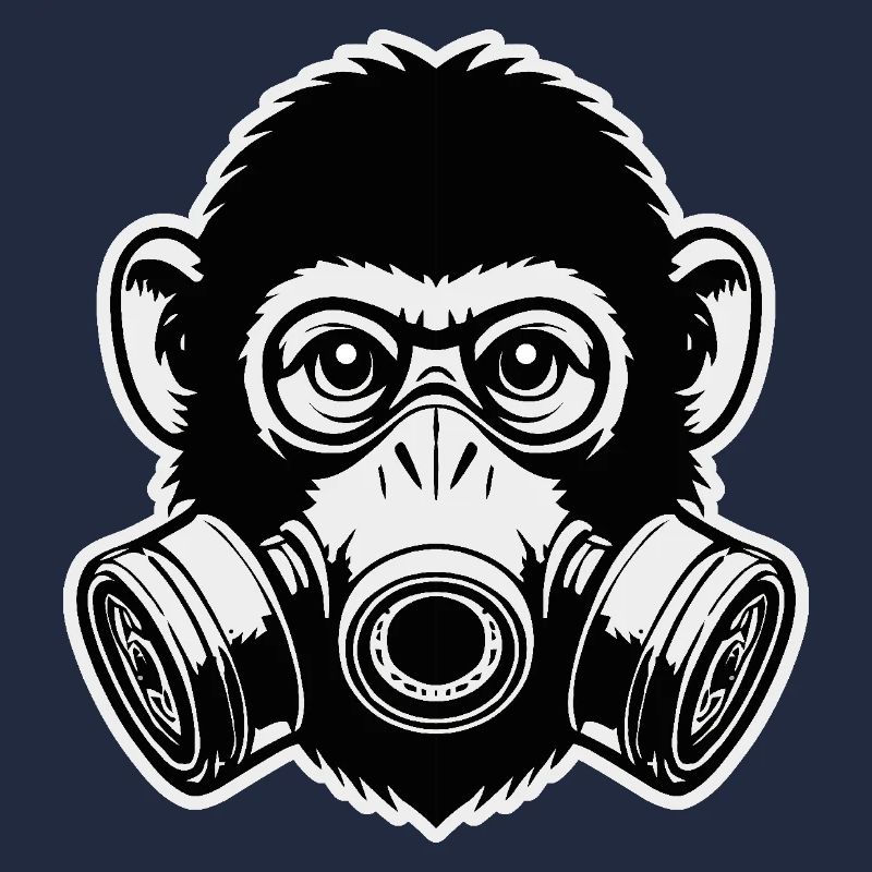 Monkey Gas Mask