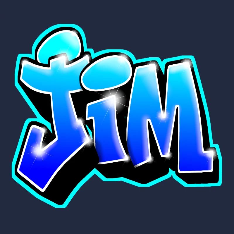 GRAFFITI NAME JIM