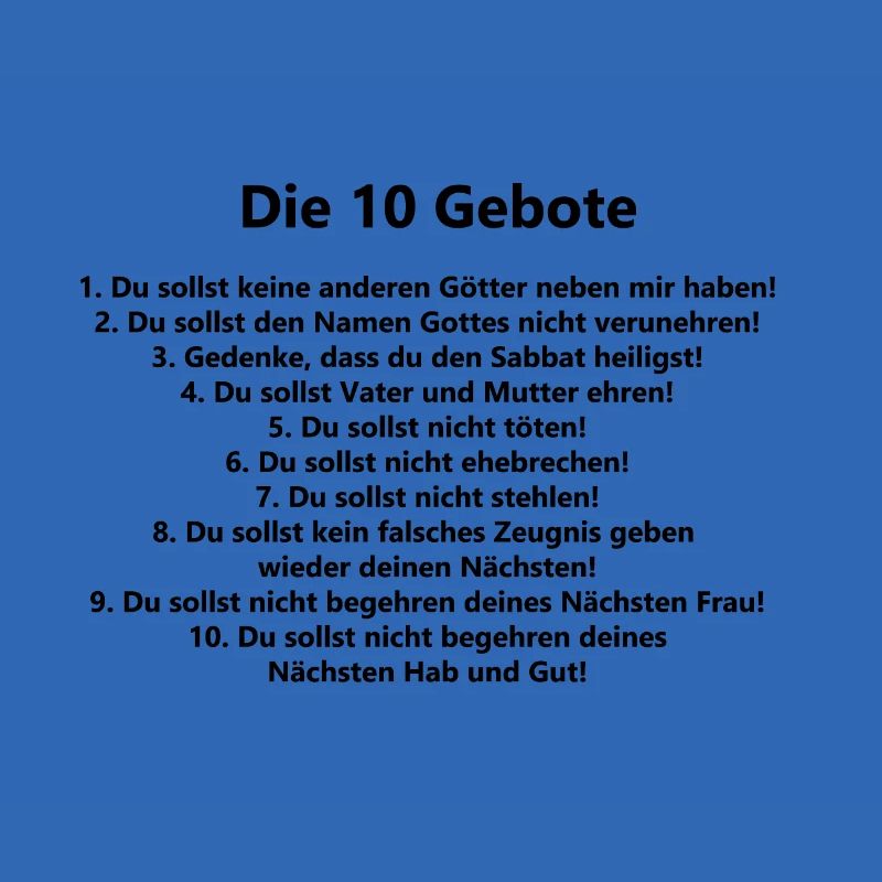 10 commandements