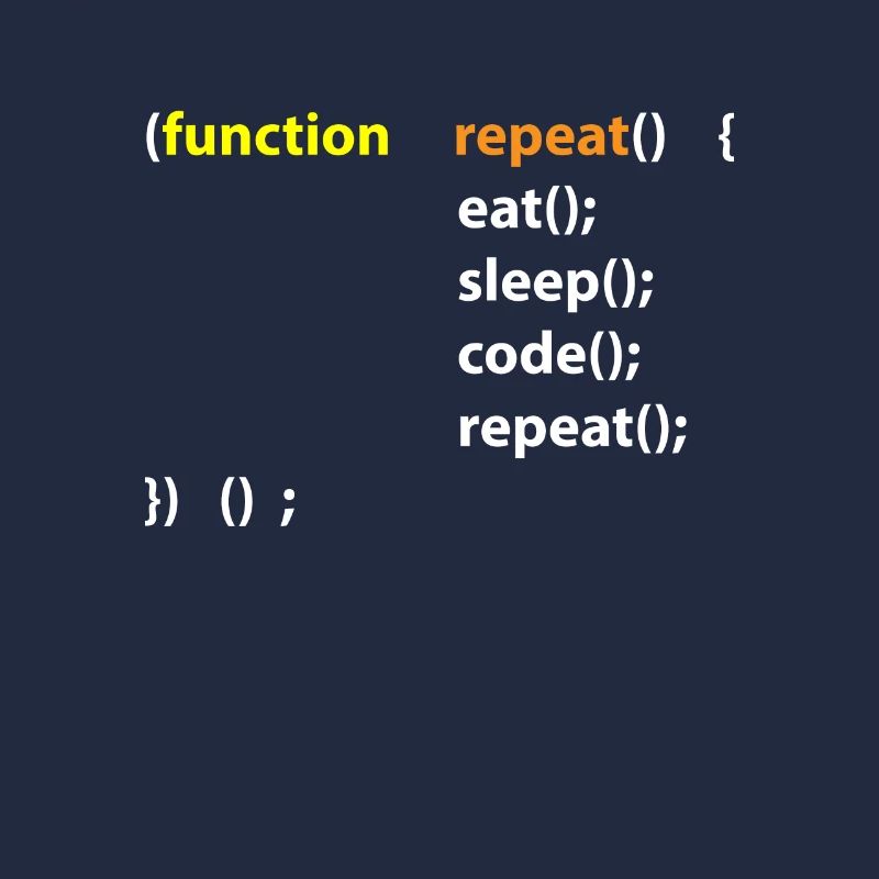 Code Eat Sleep Repeat Hacker IT Geschenk
