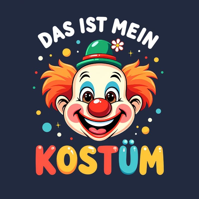 Déguisement de clown de carnaval Carnaval Carnaval