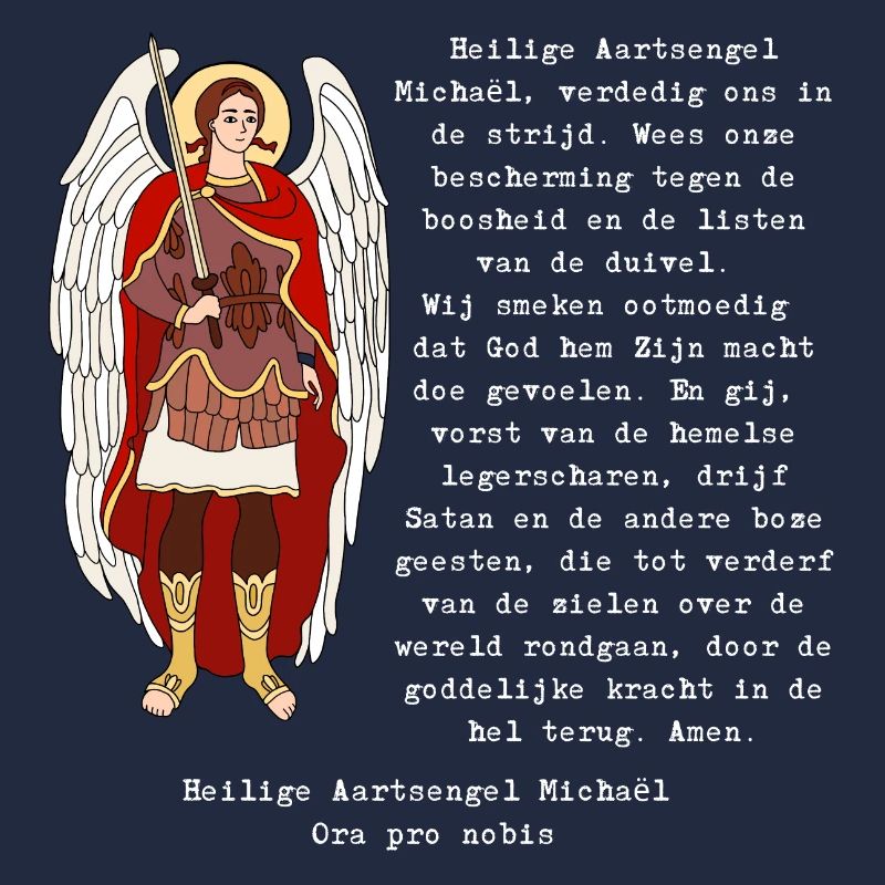 St. Michael's Prayer.