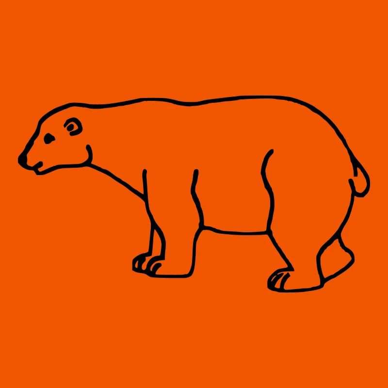 Un ours blanc