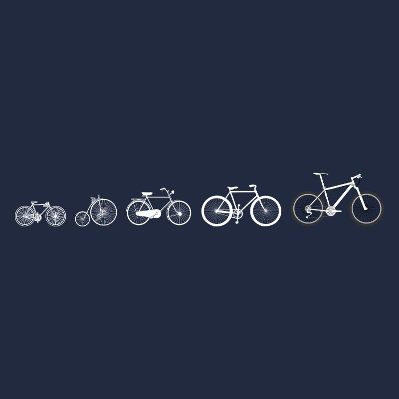 Evolutionsentwicklung des Radfahrens