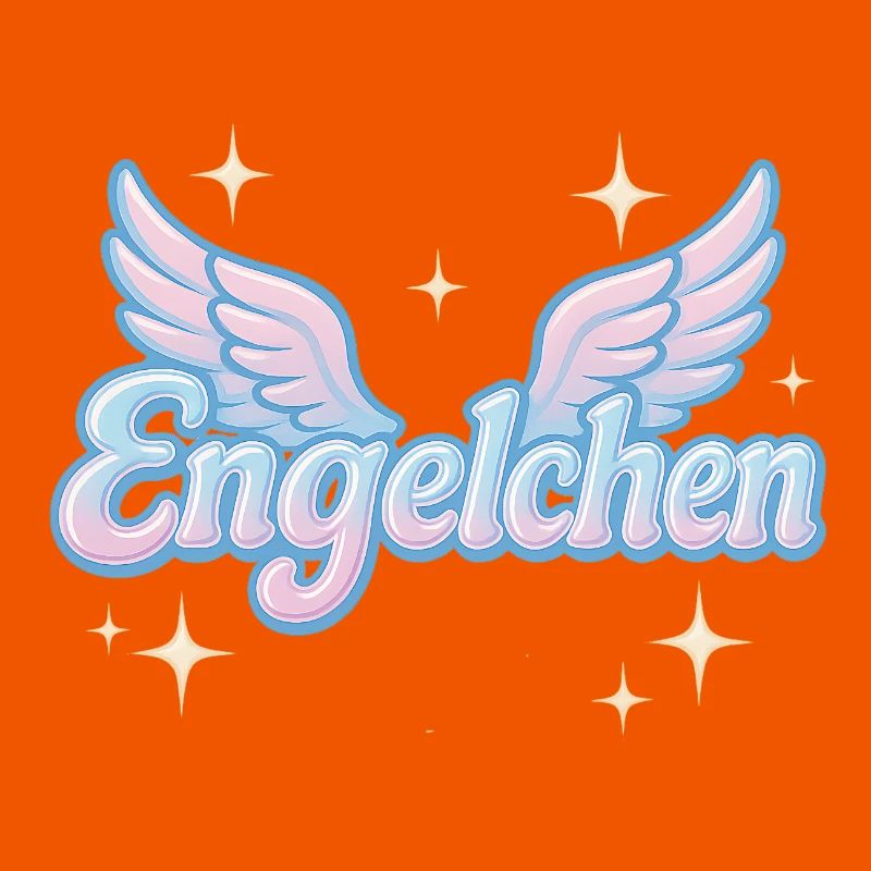Engelchen / y2k statement spitzname design