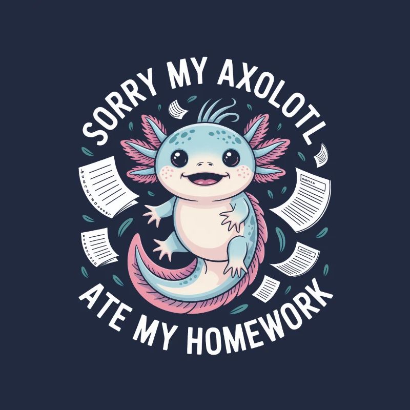Axolotl a mangé mes devoirs