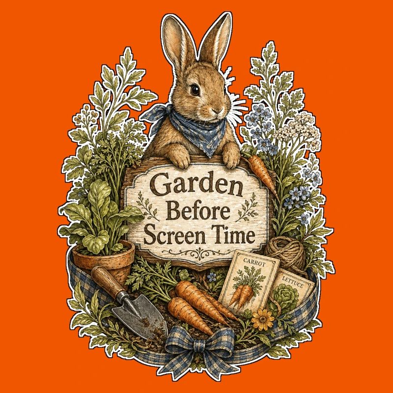 Garden Before Screen Time