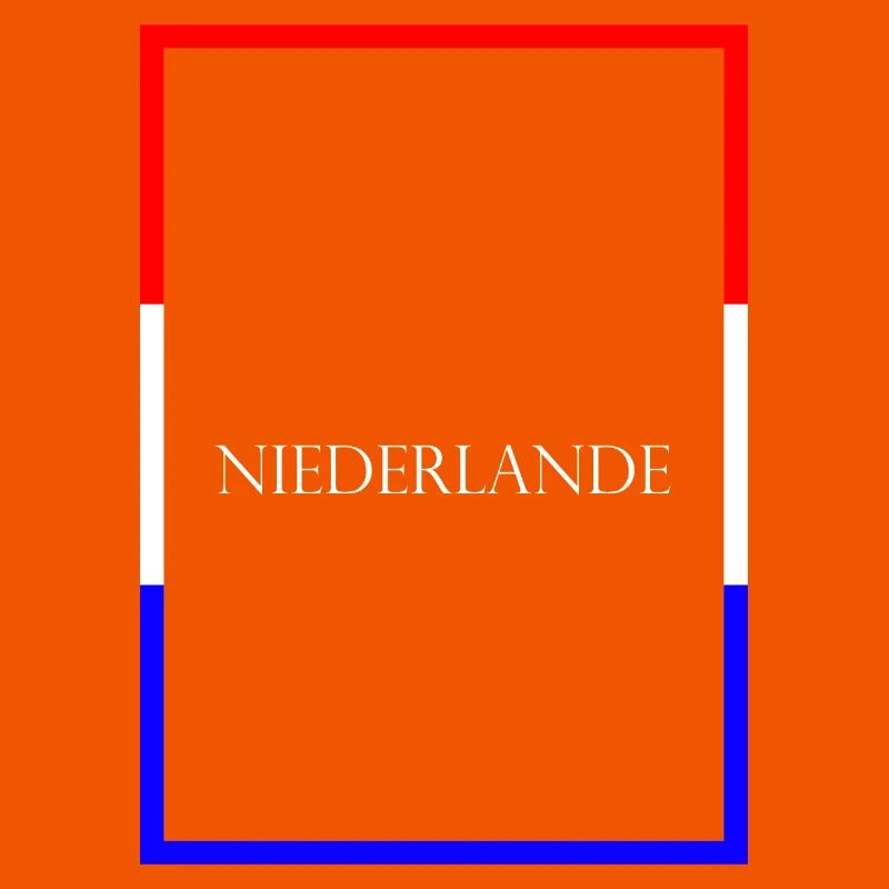 Pays-Bas - Lettrage de déclaration avec drapeau
