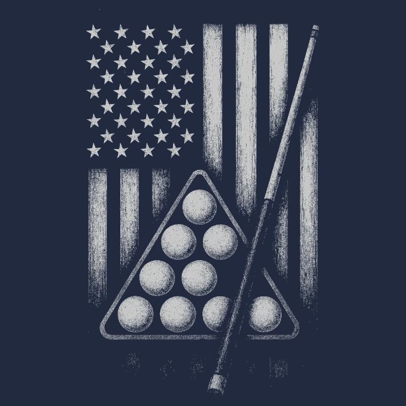 Conception de boules de billard Flag