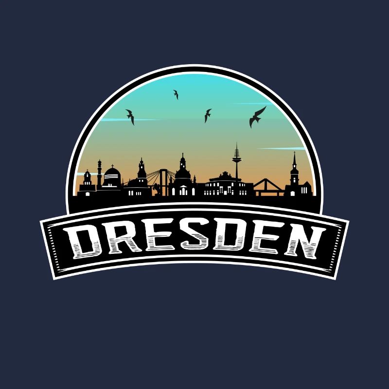 Dresden Germany Skyline German Souvenir