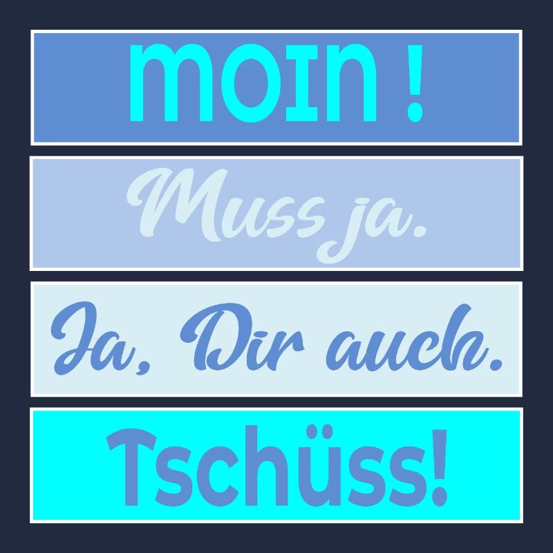 Plauderei Moin Tschüss