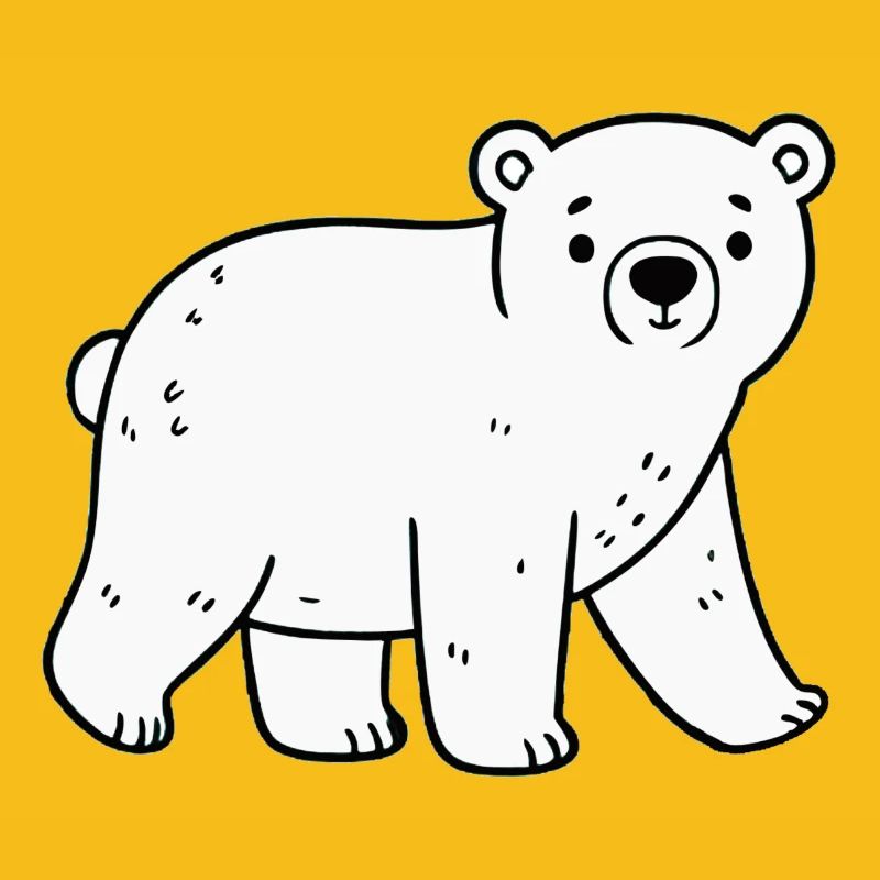 Ours blanc