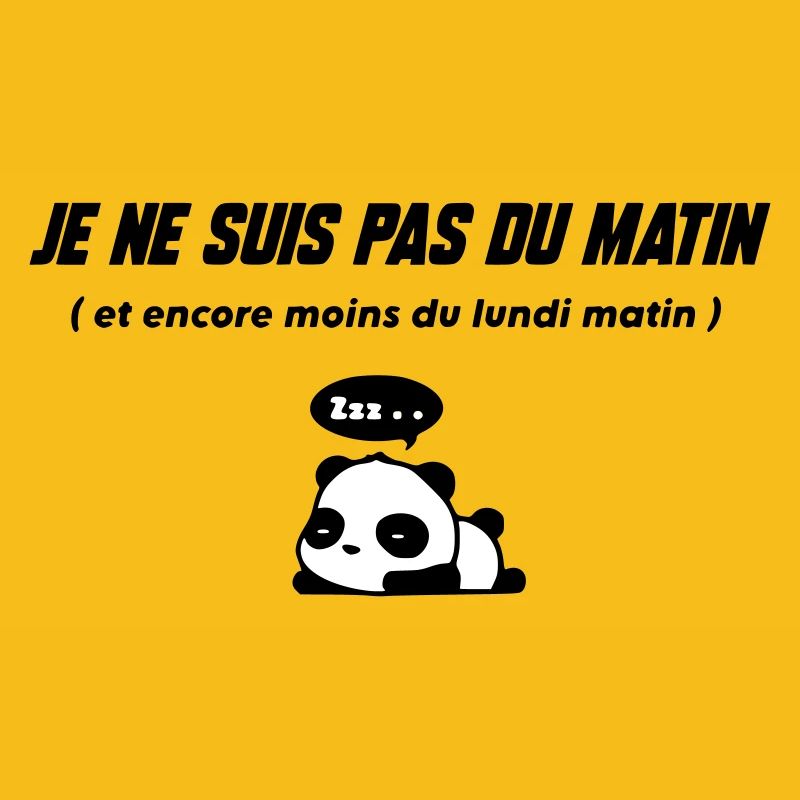 Sleeper Panda Illustration