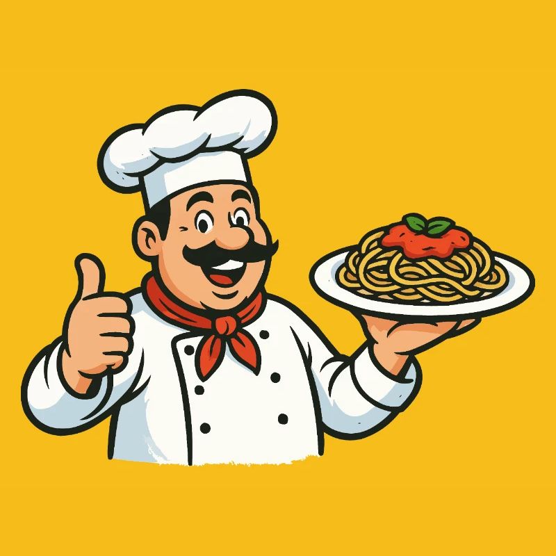 Illustration de cuisson des pâtes