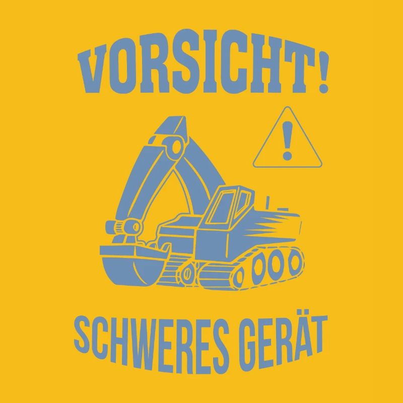 Bagger Baggerfahrer Baugeräteführer Schweres Gerät