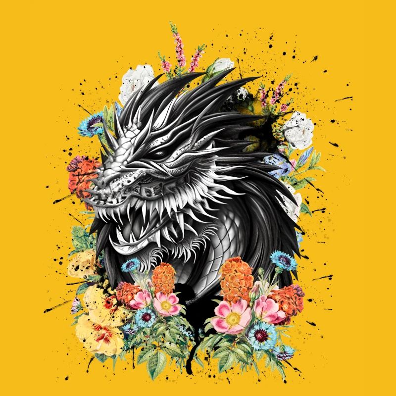Drache Blumen