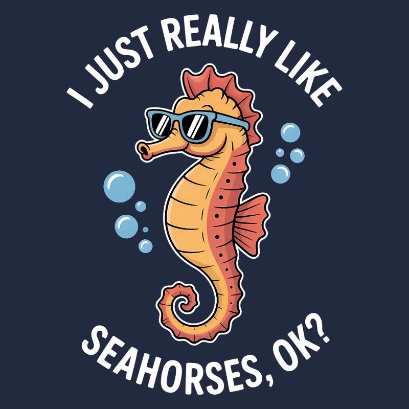 Hippocampe qui dit un drôle d’hippocampe Cadeau