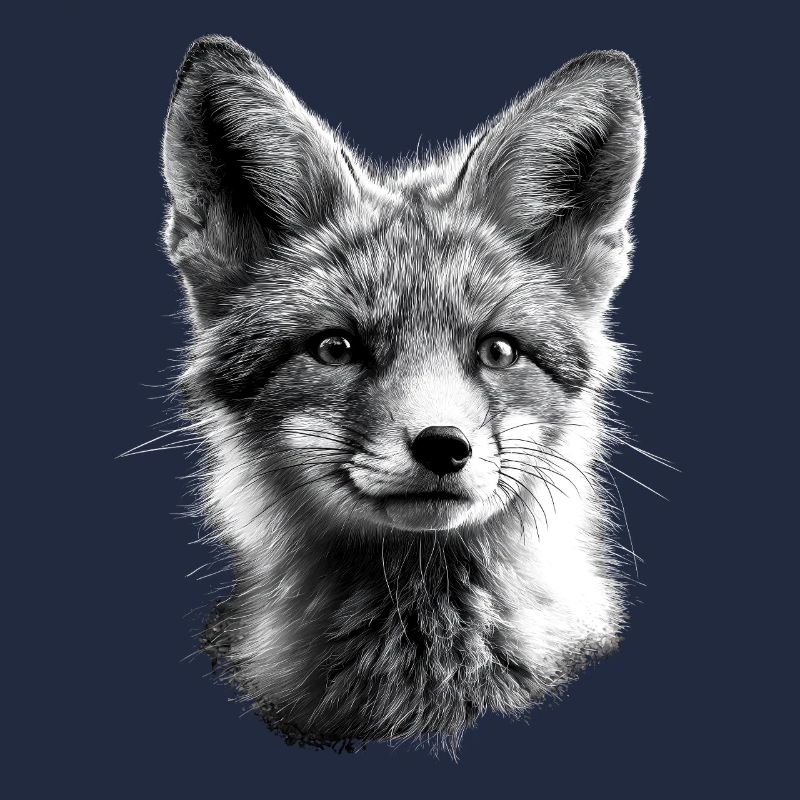 Polarfuchs Schneefuchs Eisfuchs Süßer Weißer Fuchs
