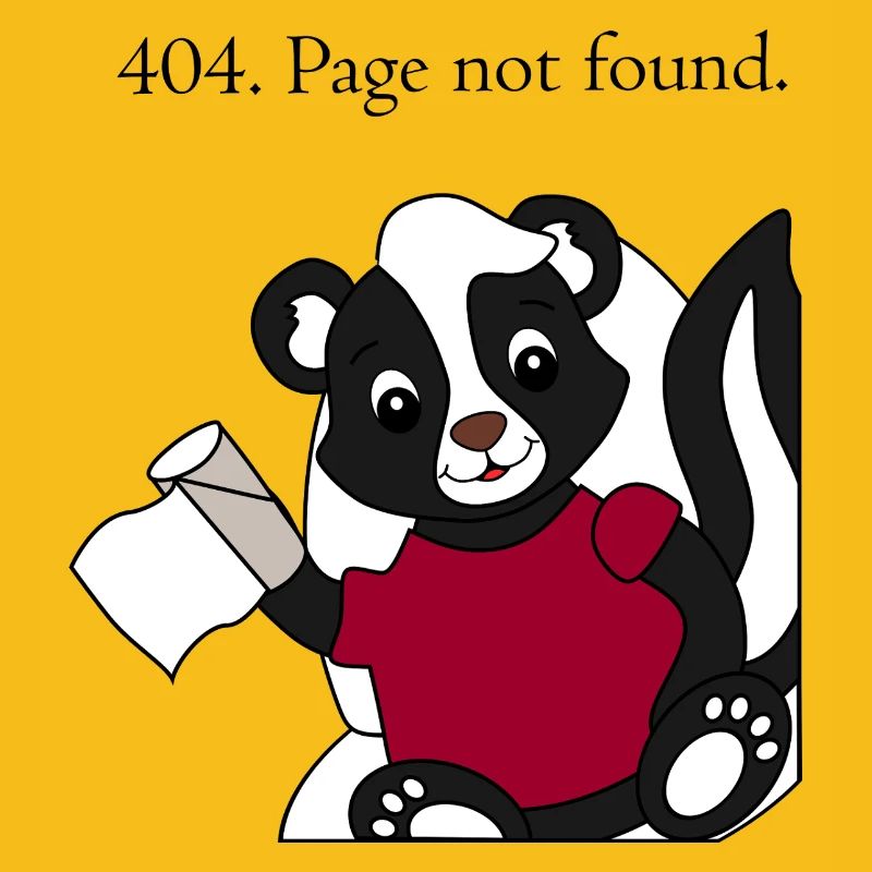 Skunk Pixie 404 Page not found
