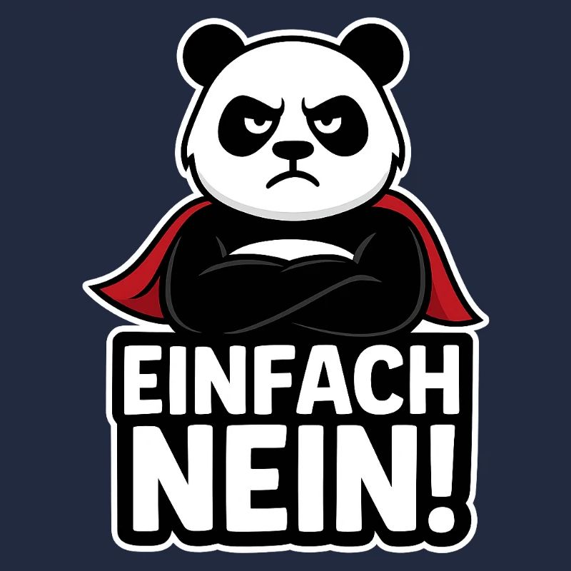 Panda Superheld: Einfach Nein