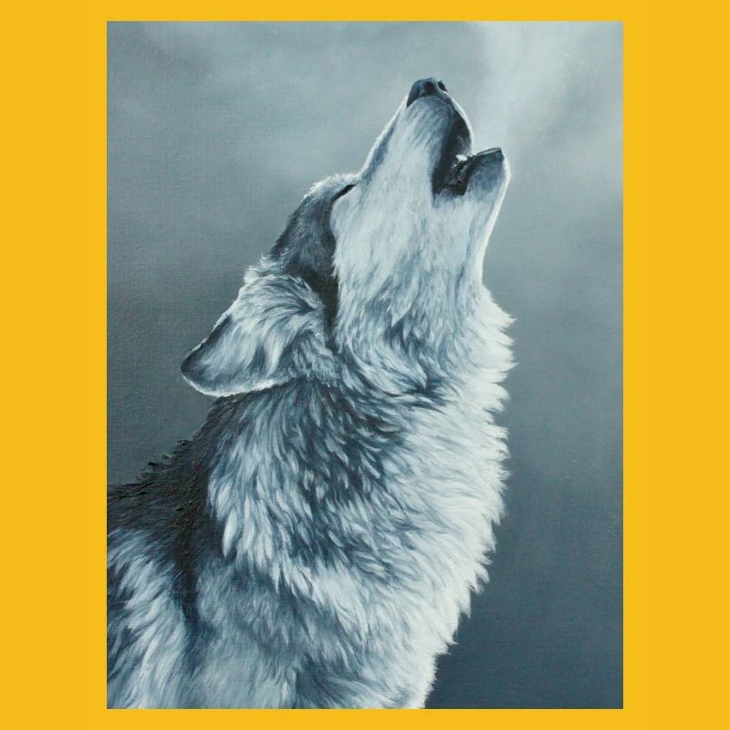 Grauer Wolf