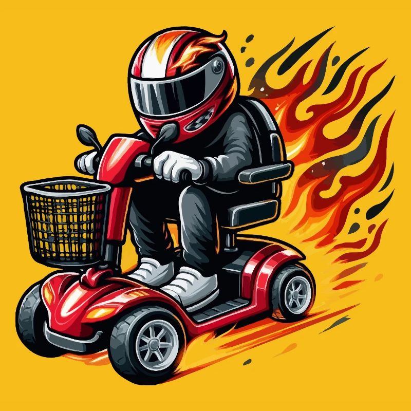 Scooter de course